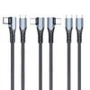 Mobile Phone 90 Degree Quick Charging 100W Fast Charging USB C to USB C Cable Wire Right Angle Data Charging Cable