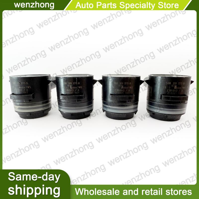 4Pcs 5Q0919275B 5Q0 919 275 B PDC Reversing Radar Sensor For A3 A4 A5 A6 A7 A8 E-TRON Q3 Q5 Q7 Q8
