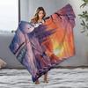 Tuniu Cozy Winter Forest Blanket - Sofa Bed Room Decor Throw Blanket for Home Decoration Outdoor Picnic Blanket