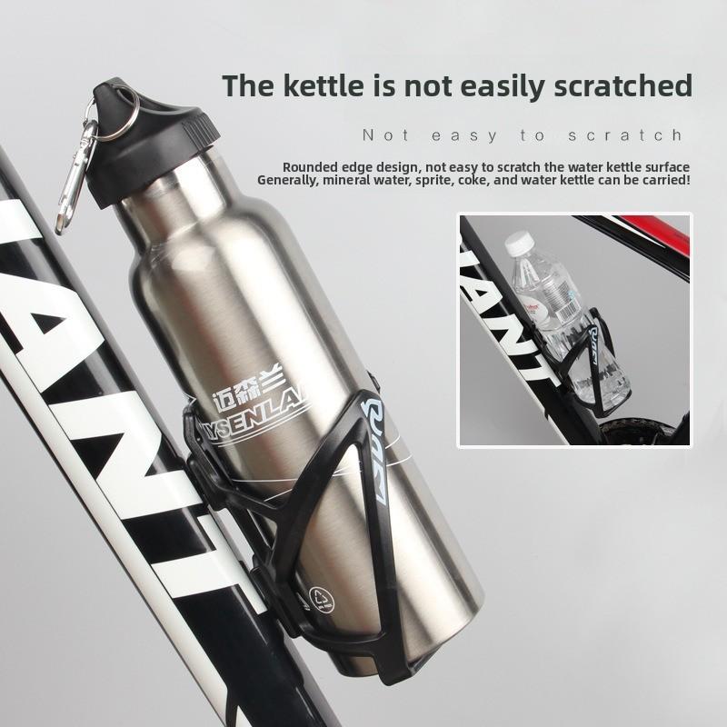 1Pcs Road Mountain Bicycle Bottle Rack Lightweight Plastic Bottle Holder Cage Bike Water Cup Rack Outdoor Cycling Accessories Cup Holders 5