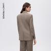 LANCY Wool Blend Double-Breasted Blazer