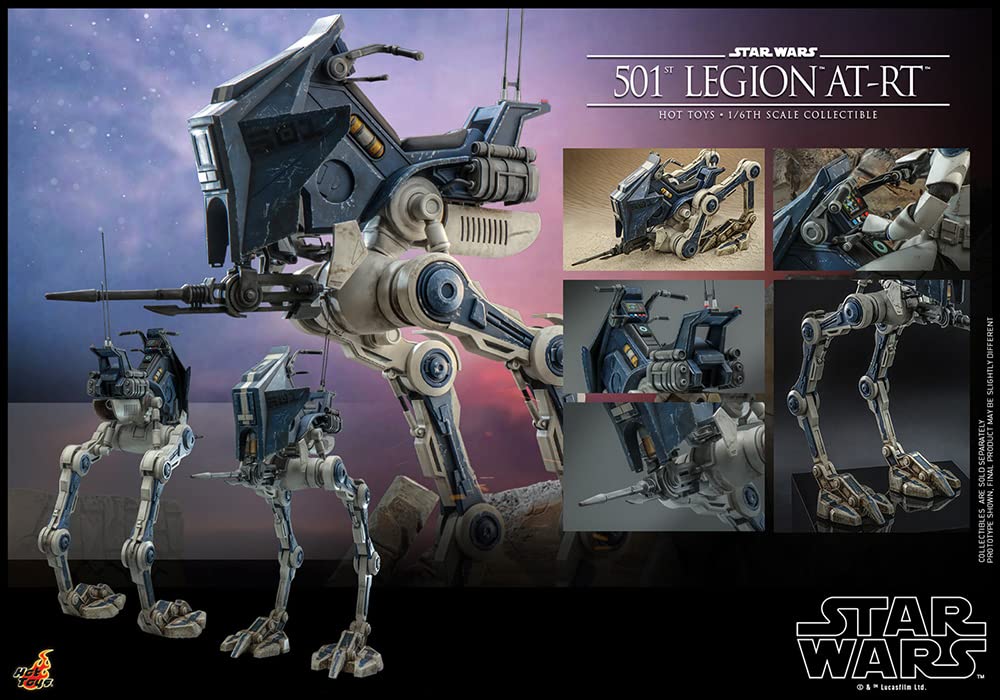 TV Masterpiece Star The Clone Wars Battalion Scale Vehicle Wars AT-RT (501st Version) 1/6