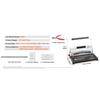SucceBuy Coil Spiral Binding Machine Manual Book Maker 34-Holes Binding 120 Sheets Punch Binder W/ Adjustable Coil Binding Spine