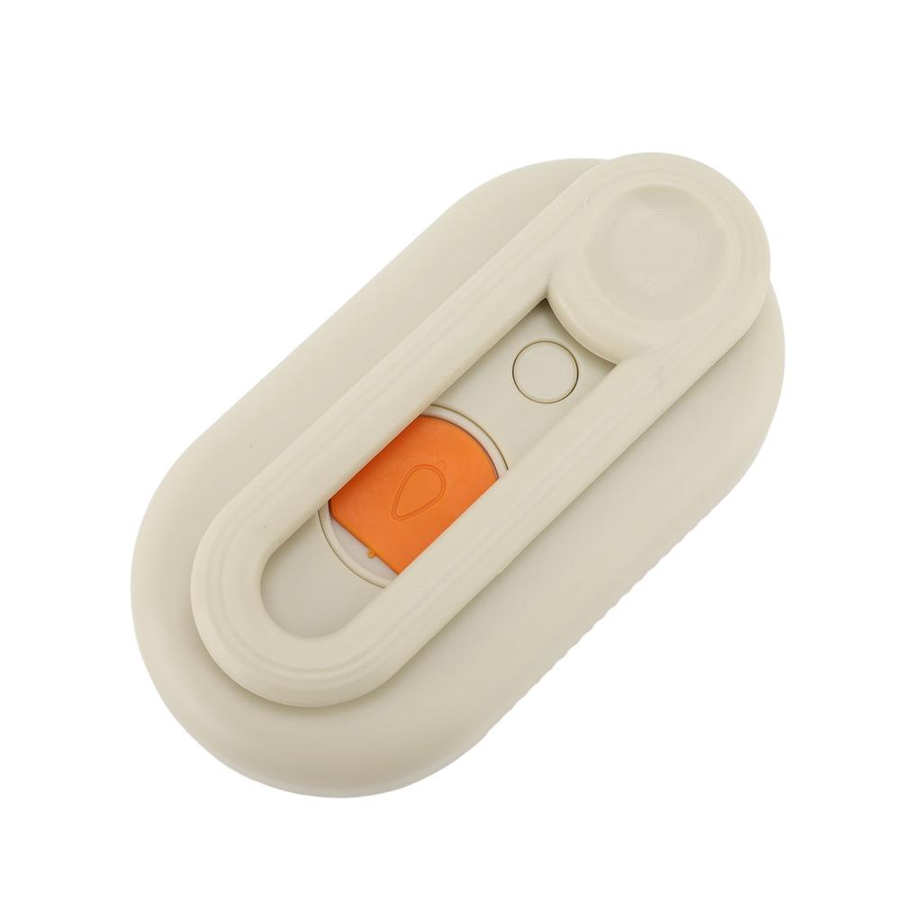 Spray Cat Brush Massaging Comfortable Time Saving Plastic Pet Grooming Brush for Shedding Khaki