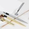 Ballpoint Pen with Base Reception Pen Desktop Pen Counter Service Pen Signature Pen Office Supplies for Bank Hotel