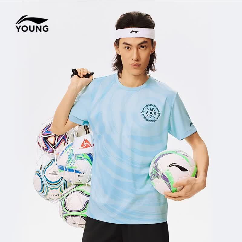 

LI-NING Youth Football Short Sleeve T-Shirt 185