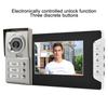 Apartment 3 Units Wired Video Door Phone Audio Visual Doorbell Intercom Entry System