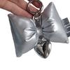 Bow Shape Phone Lanyard Bowknot Heart Pendant Wrist Strap Detachable Phone Charm Keyring Portable Accessory for Women