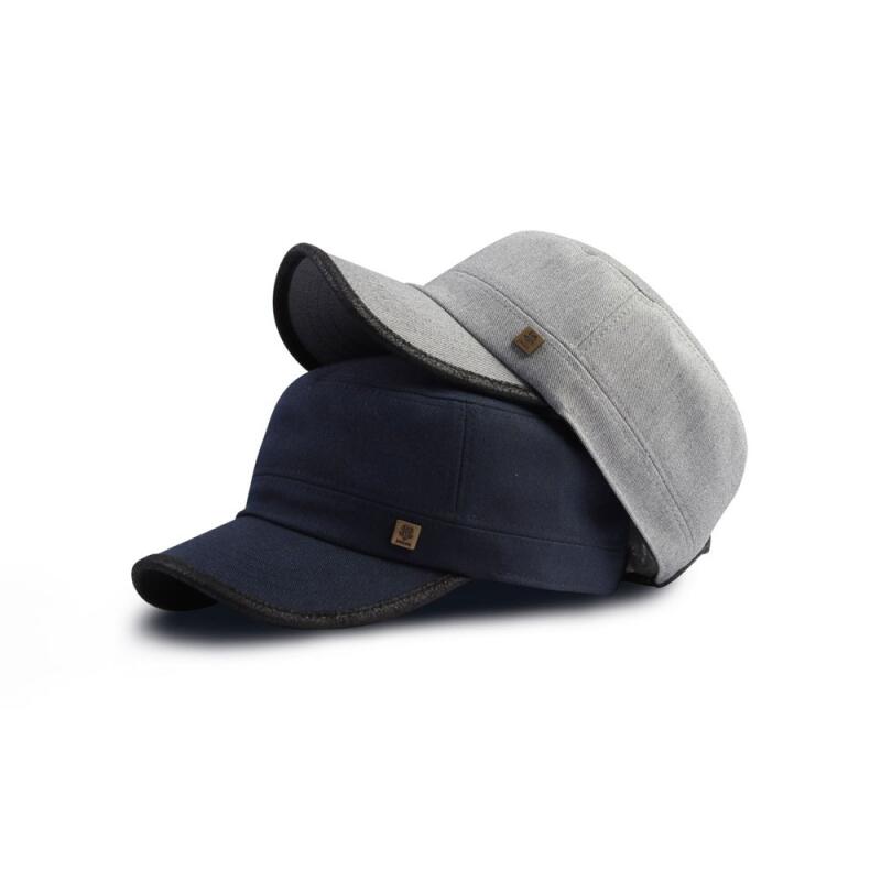 Big size neat basic military cap daily short cap XL