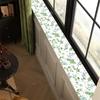 Absorbent Window Sill Pad Protector Rustic Plant Print Leak Proof Water Collecting Cushion for Household Office Decor