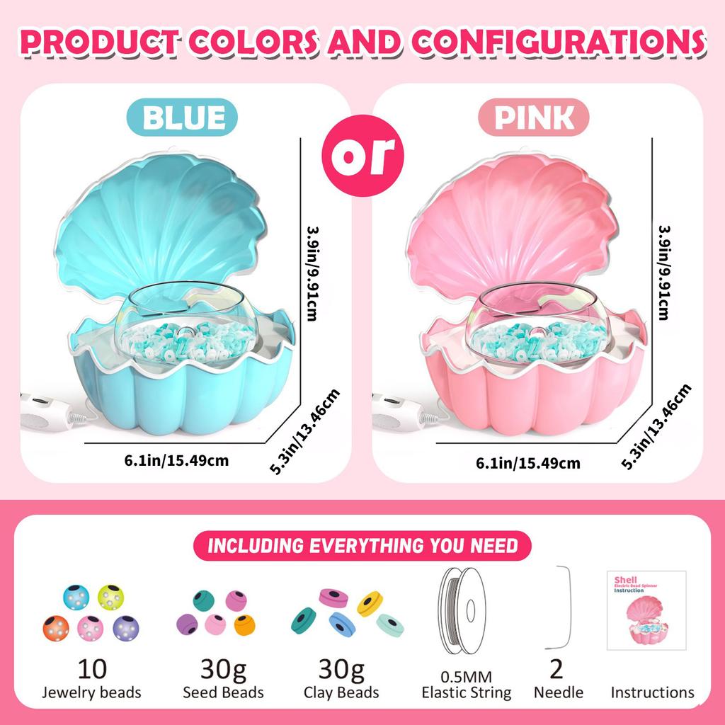 Electric Bead Threader For Rapid Necklace Crafting And Efficient Bracelet Assembly Multi Purpose Beading Machine