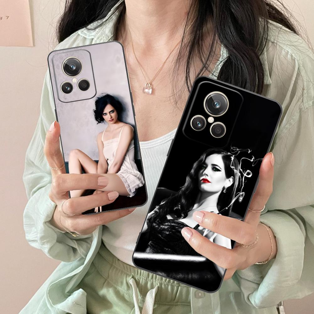 Eva Green Matte TPU Mobile Phone Case for Realme GT 8 Neo Pro C75 73 71 C67 65 C55 53 C35 31 C20 15 Colorful Cover
