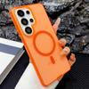 Applicable to Samsung S26ultra mobile phone case Singularity magnetic suction Xiaomi 17 Huawei mate80 new particle anti-drop