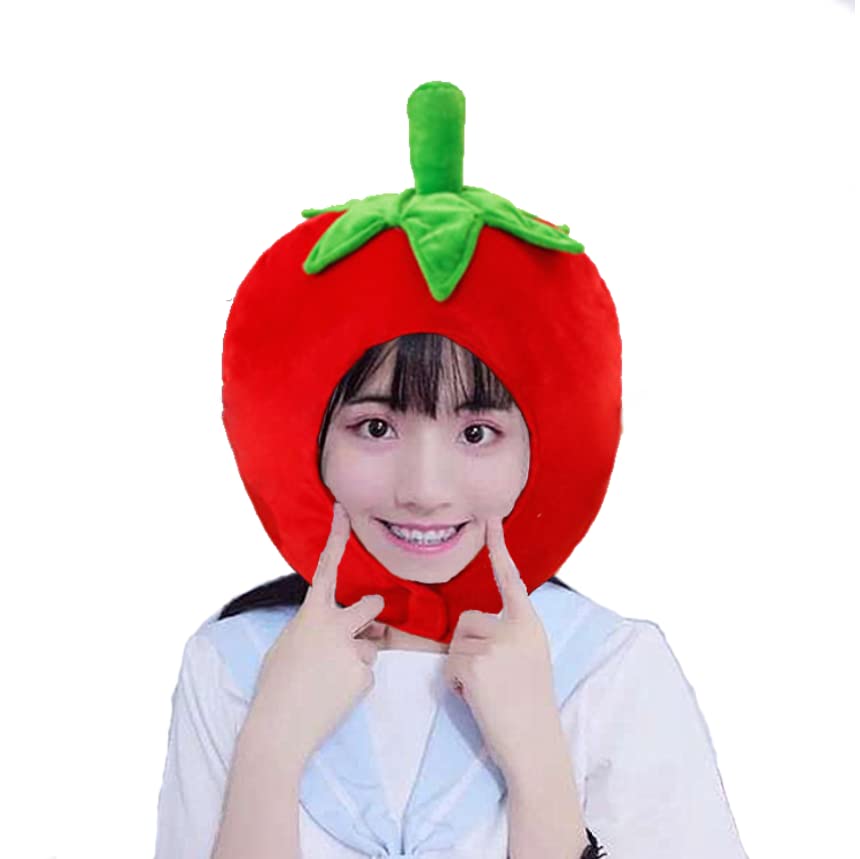 

[coco plaza] Tomato cap headgear [Tomato headgear] Event promotion Funny Adult (Tomato)