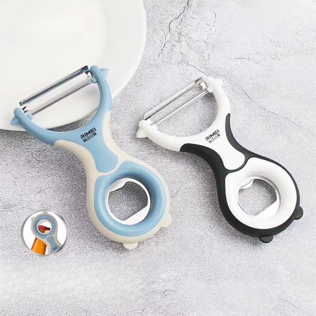 Stainless Steel Potato Paring Knife Kitchen Multifunction Peelers Household Portable Fruit Vegetable Paring Knife Bottle Opener