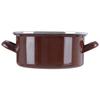 Garnek Emaliowany do Gotowania Tradycyjny na Gaz Indukcję 18 cm 1,6L