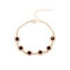 Europe and the United States Hot-selling Jewelry Hollow Love Color a Diamond Bracelet Jewelry Set Fashion Jewelry Factory