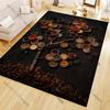 Kitchen Seasoning Pictures Printed Area Rug,Carpet for Home LivingRoom Bedroom Sofa Doormat Kitchen Decor,Non-slip Floor Mat