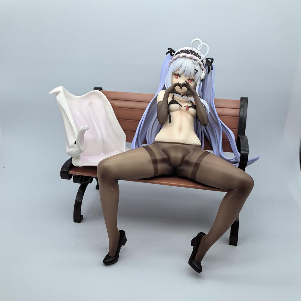 1/6 Vibrastar Figure Rokuku Countercurrent Tea Party Zhu sakiuri Animation Girl POLYVINYL CHLORIDE Action Figures Plaything Statue Adult Collector