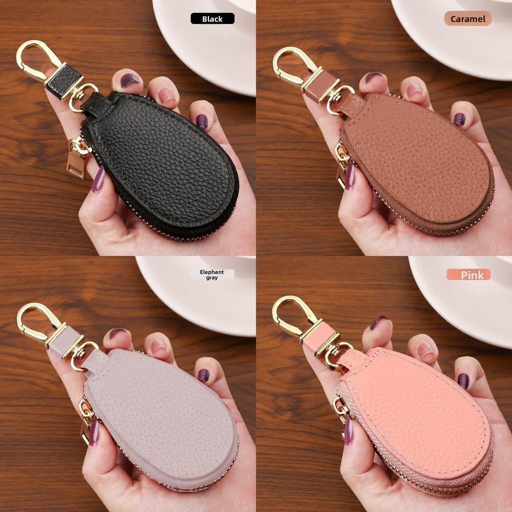 Key Case For Men And Women Pu Leather With Expandable Storage For Daily Use