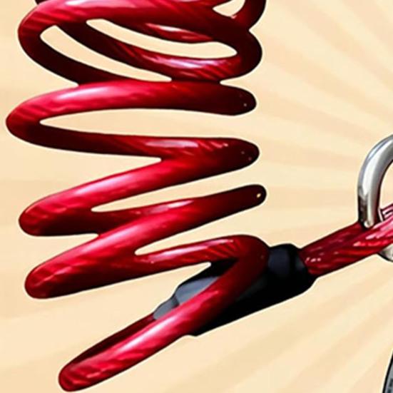 Corda elastica per cavalli regolabile, estensore per guinzaglio equino, corda elastica a spirale ammortizzante per campeggio, equitazione su sentiero, toelettatura