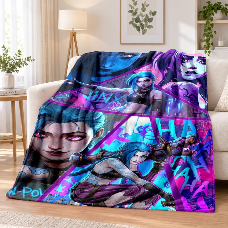 Arcane Flannel Throw Blanket Soft Warm Cozy For Sofa Bed Indoor Home Bedroom Use