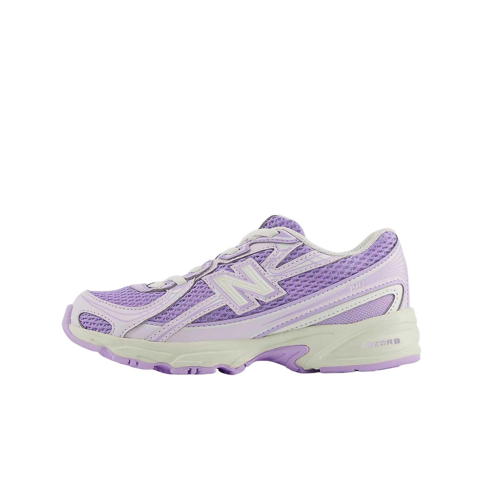New Balance NB 740 Cushioning Running Shoes Kids PZ740BK 30 Wide (W)