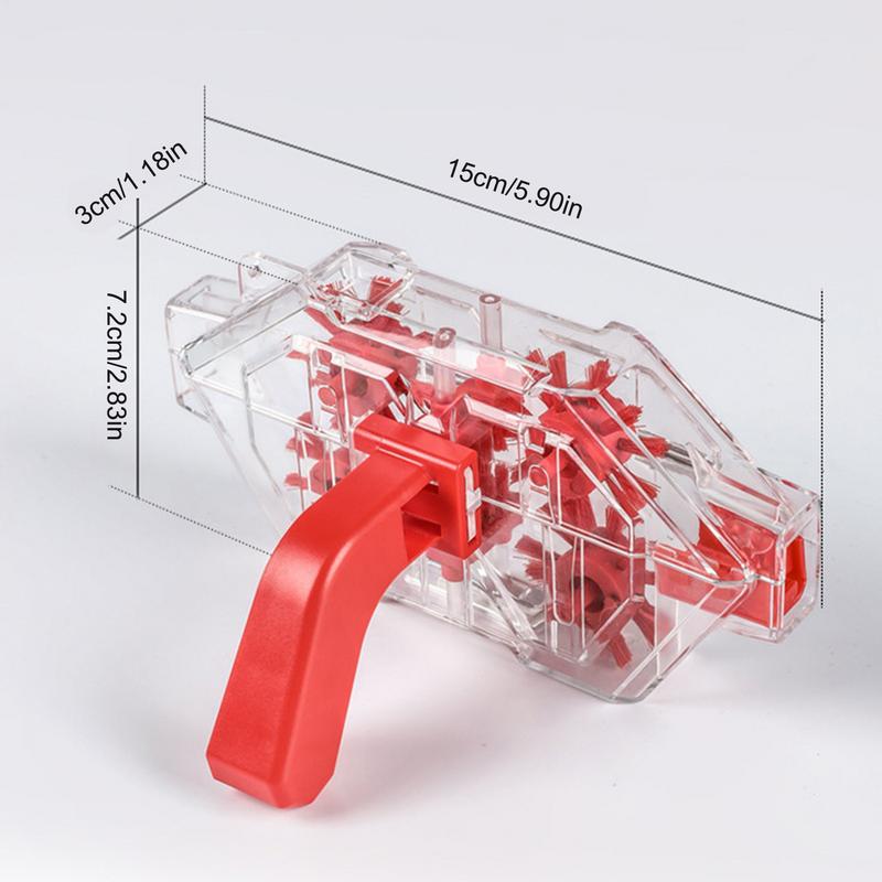 Cycle Chain Cleaner Chain Cleaning Scrubber Transparent Cycling Maintenance Device Cycle Chain Scrubbe For Mountain/MT/Road