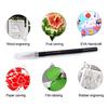 EHDIS Cutting Template for Parking Sensor Carbon Fiber Wrap Vinyl Tool Kit Car Protective Film Cutter 13~25mm Metal Circle Gauge