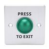 Door Release Button Stainless Steel 12‑24V Push to Exit NO NC COM Switch Access Control Panel