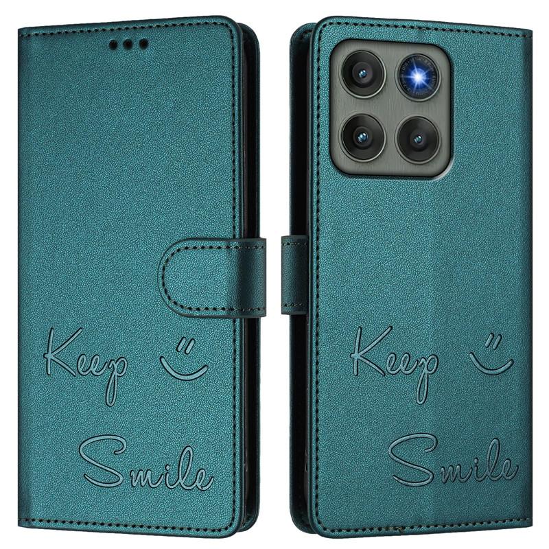 For Motorola Edge 60 Pro Case Flip Etui On For Moto Edge60 Pro Classic Phone Wallet Leather Case 2025 Coque Card Slot Back Cover