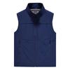 Spring Men's Breathable Outdoor Photography and Fishing Vest with Stand Collar and Logo Print