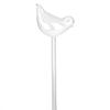 House Plants Flowers Automatic Self Watering Devices Clear Glass Water Feeder Bird Shape