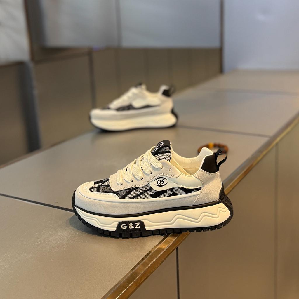 Spring men's shoes platform casual sports shoes