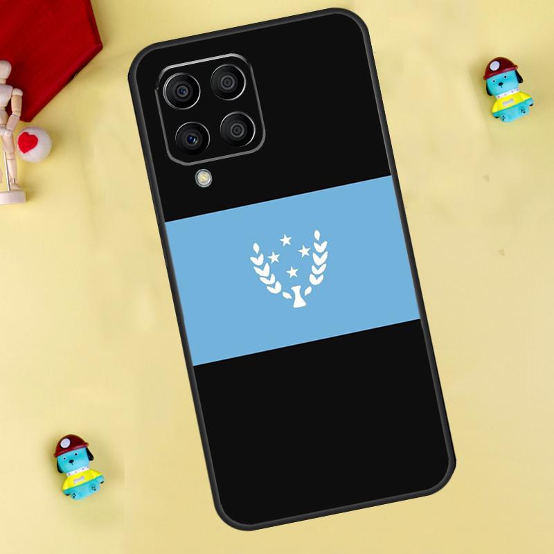 Kosrae Flag Case For Samsung Galaxy M55 M14 M34 M54 M32 M52 M15 M11 M12 M13 M06 M16 M36 M56 M31 M53 M35