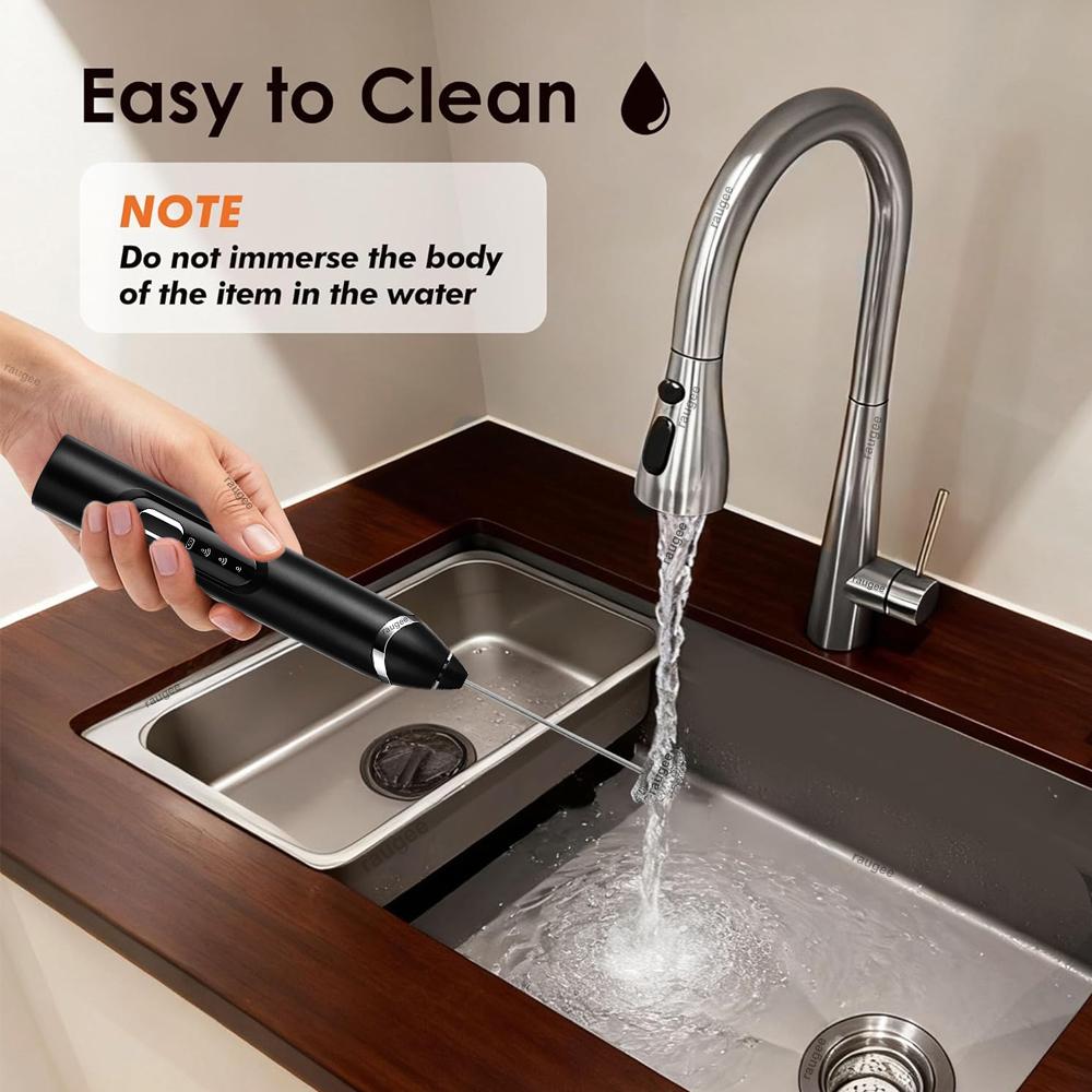 Electric Milk Frother Coffee Whisk Mixer Wireless Cream Blender Egg Beater Usb Rechargeable Mini Milk Foamer Cappuccino Maker