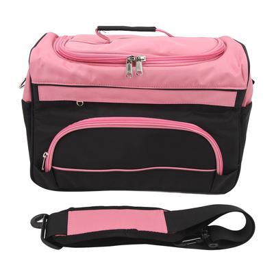 Large Capacity Hairdresser Bag Portable Multi Compartment Barber Shoulder Bag for Makeup Tools