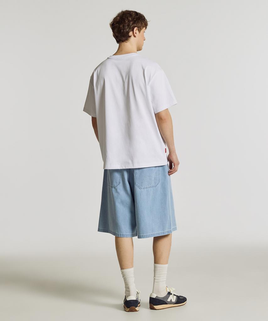 Nyuballanseu Nbneg21443 / Uni Essential Signature Short Sleeve T-Shirt (White)