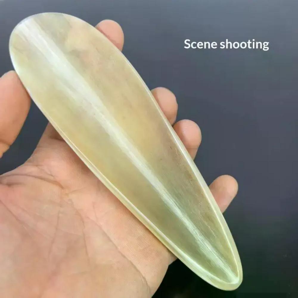 Natural Gua Sha Massager Cow Horns Gua Sha Massage Tool Professional Scraping Board  Massage Tool