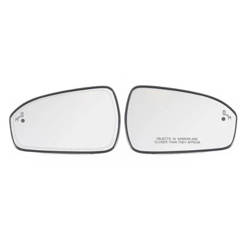 Compatible Rear Heated Mirror Lens for 2006-2010 Ford Fusion