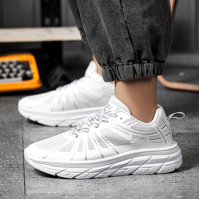 Neue atmungsaktive Jugend-Modeschuhe für Herren, leichte Studenten-Modeschuhe für Herren, Schnürschuhe mit weicher Sohle, Laufschuhe