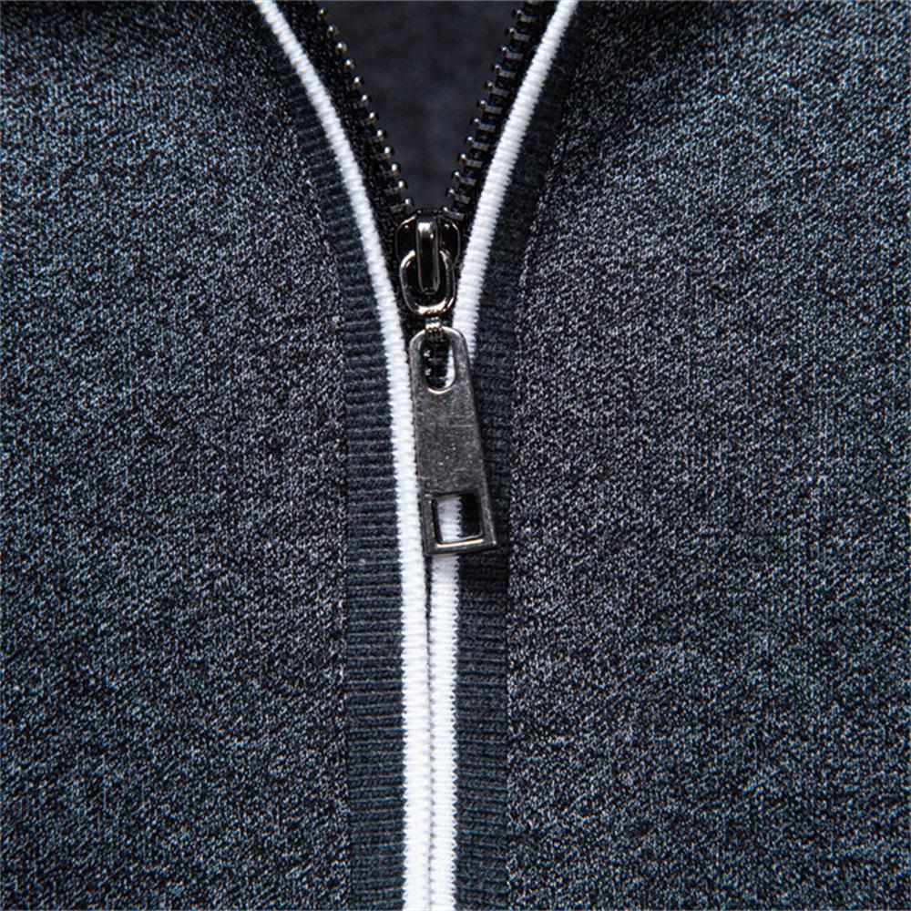 2026 Men's Polo Shirts Cotton Blend Short Sleeve Solid Color Zippered Polo Soft Breathable Casual Polo Shirt for Men