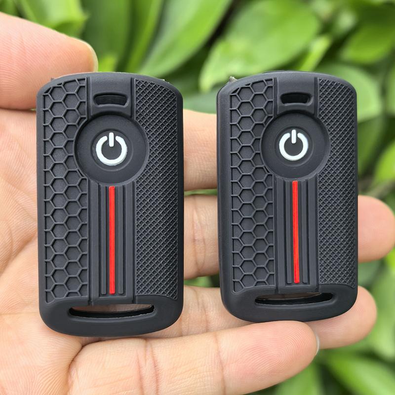 Silicone Motor Remote Key Fob Case For Yamaha Nmax / Nvx Nvx155 Xmax Xmax300 Qbix Aerox Jauns Car Accessories