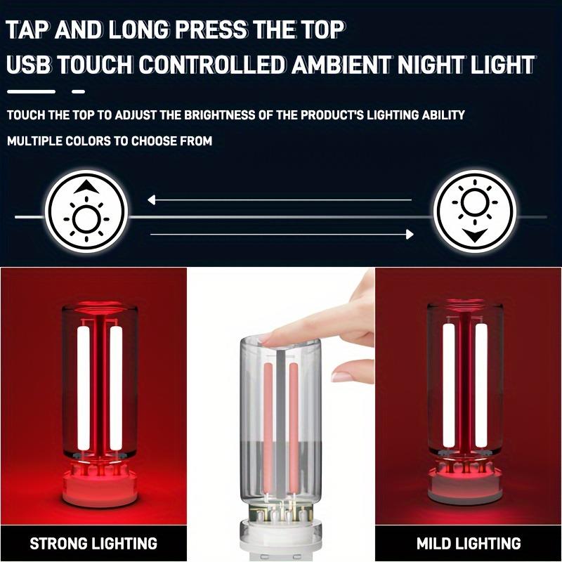 USB Powered LED Interior Light Multi-Color Decorative Ambient Plug & Play Battery Free 5V Working Voltage for Home Decor