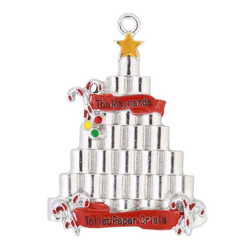 Christmas Tree Ornament Hanging Pendant Gift Paper Towel Christmas Tree