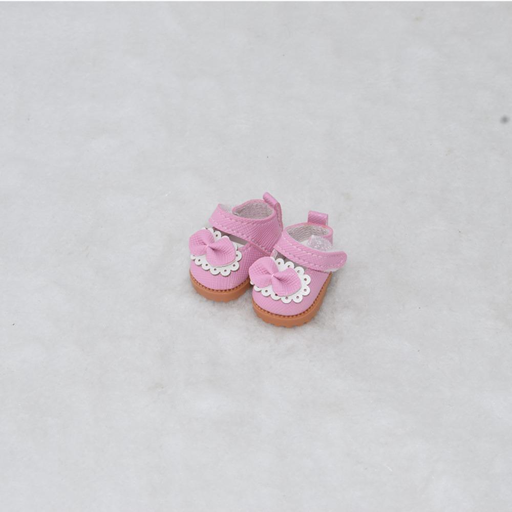 Hand-made Bow Shoes Multiple Styles Leather Shoes Accessories Princess Shoes  Children Toys