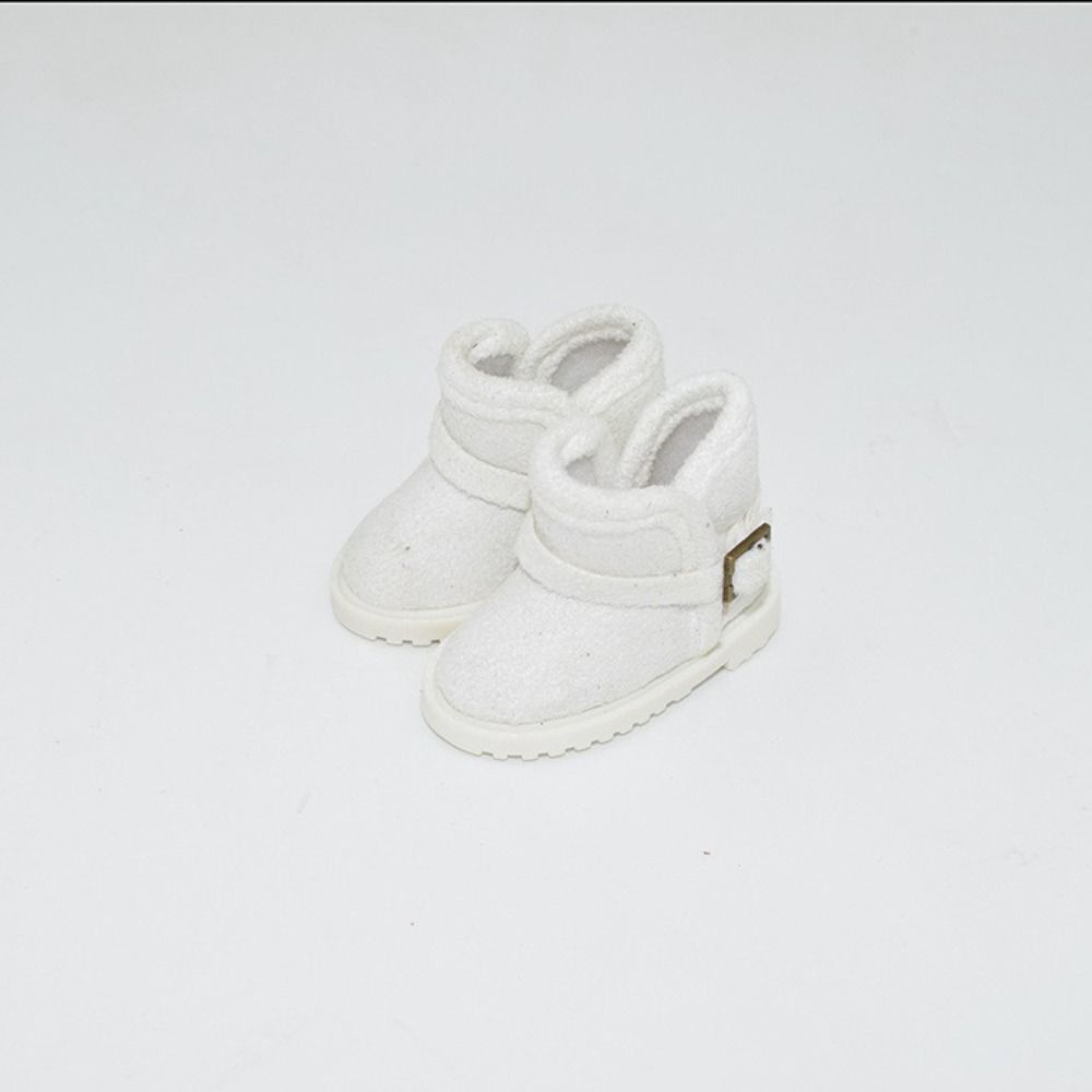 1 Pair Warm 1/6 Bjd Doll Snow Boots Plush 20cm Doll Snow Boots 1/6 Bjd Doll Winter Shoes Children