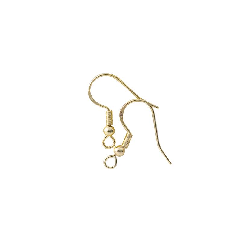 

Серьги-крючки из серебра 925 пробы с бусинами - материал для изготовления украшений своими руками для сережек