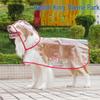 Medium Transparent Rain Poncho for Dogs - Large Dog Raincoat