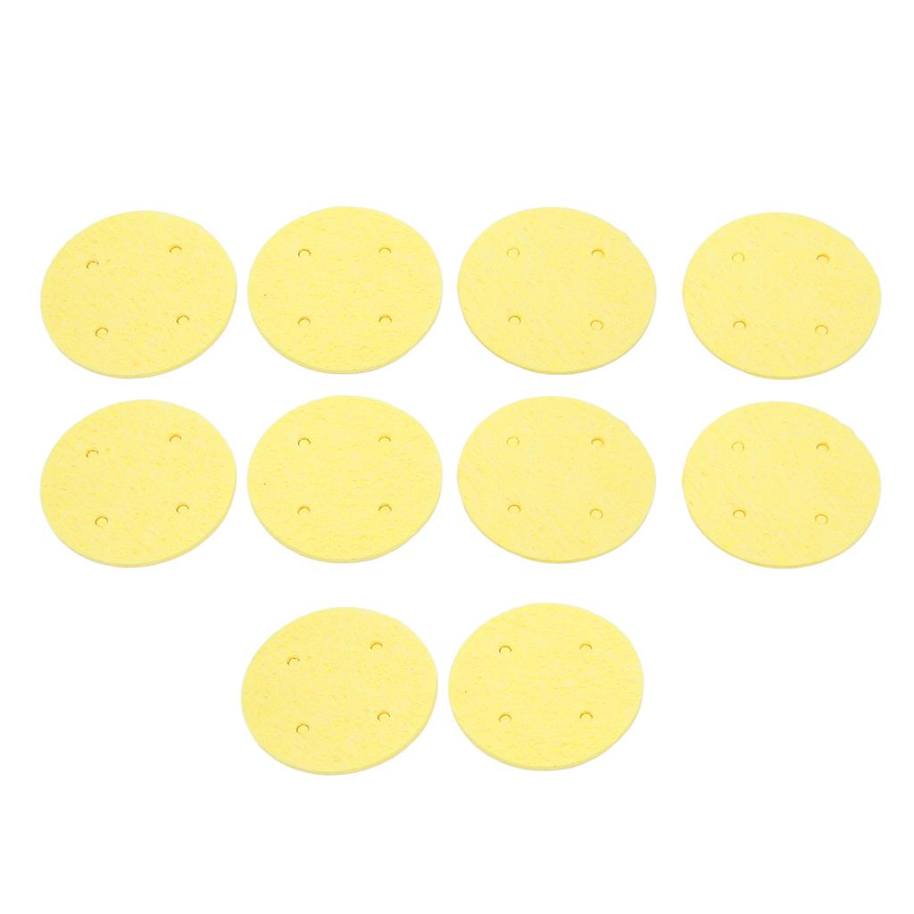 10pcs 60mm EMS Electrodes Conductive Pads Sponge Reusable Replacement for Interference Electrotherapy Instrument
